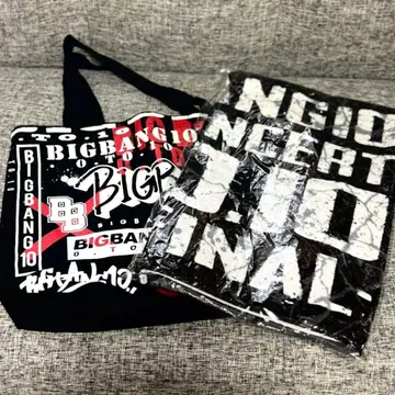 BIGBANG 10주년 EC 한정 컬러 타월과 토트백