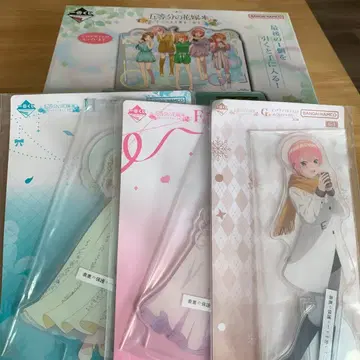 5등분의 신부 제일복권 라스트 원 덤 포함 아크릴 스탠드