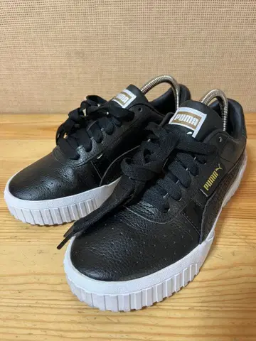 a133/컨디션 최상 PUMA Cali Snake Black /23cm