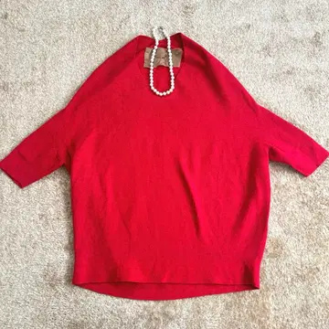 Room no.8 룸 에이트 V넥 니트 래글런 소매