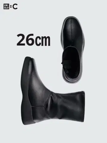UNIQLO:C 스트레치 숏부츠 26cm