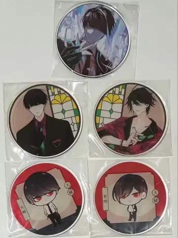 [ 5개 세트 ] 대죄 그라테 아크릴 코스터