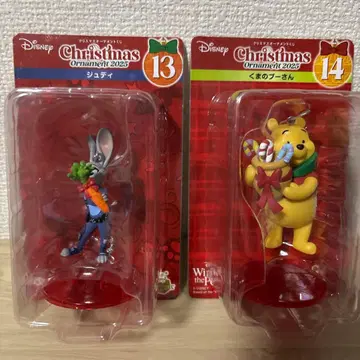 Happy 복권 크리스마스 오너먼트 2025 곰돌이 푸 주디 2종