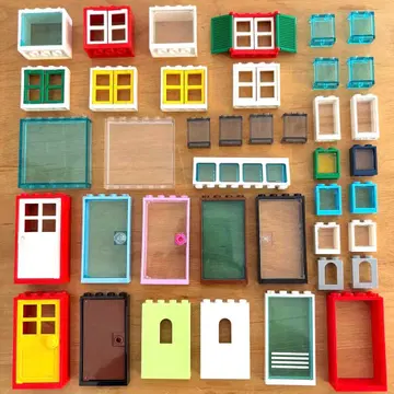 정품 LEGO 레고 창문 문 건물 부품 묶음 판매 우리 출창