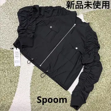 새상품 Spoom 나일론 혼방 블루종