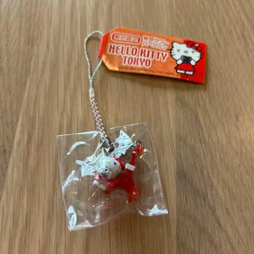 도쿄 한정 도쿄 타워 헬로키티 스트랩 족쇄