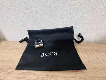 네이비 장식 헤어 클립