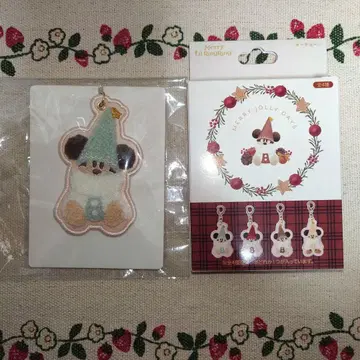 디즈니 릴린린 키체인 파랑 크리스마스 2025