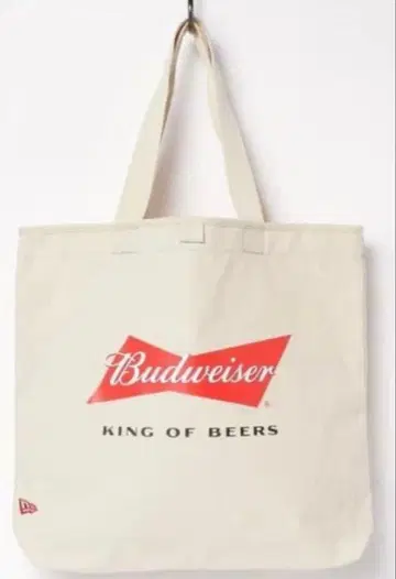 [ 미사용 새상품 ] NEWERA 뉴에라 버드와이저 콜라보 토트백