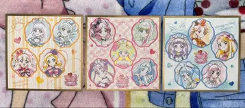 영화 키미토 아이돌 프리큐어 혜택 색지풍 카드 3종 컴프