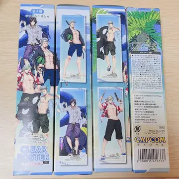 데빌 메이 크라이 5 클리어 포스터 CAPCOM 캡콤 전 4종 세트