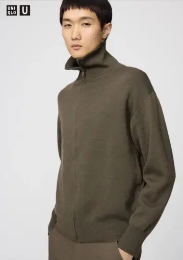 미사용 새상품 택 포함 UNIQLO U 더블 페이스 풀집업 자켓 XL