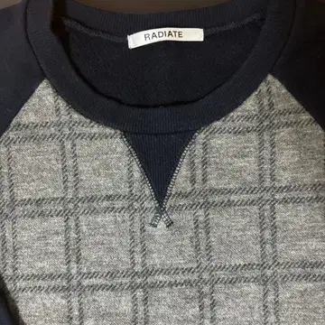 RADIATE 체크 무늬 긴팔