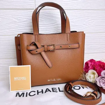 극미품 마이클코어스 MICHAEL KORS 2way 숄더백 카멜
