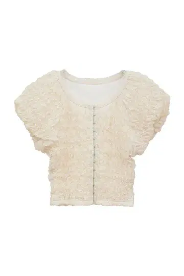 CLANE 시링 퍼프 탑 사이즈 1