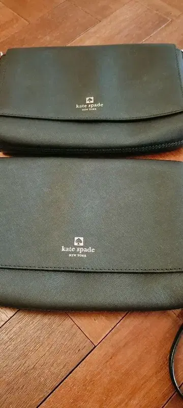 케이트 스페이드 블랙 클러치백 2세트