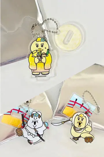 가엾어라! in KYOTO 믓챠무 & 키미마로 아크릴 키링 세트