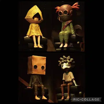 LITTLE NIGHTMARES 리틀 나이트메어 모니터 탑 피규어