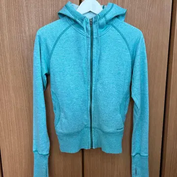 patagonia 지퍼 후드티 트레이닝복 S 민트 그린