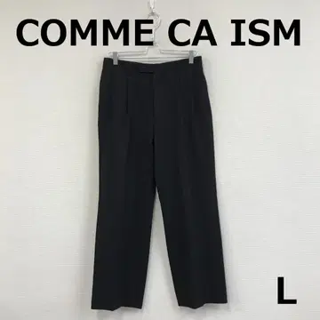 A1111B08 [ COMME CA ISM ] 체크 무늬 울 혼방 팬츠