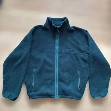 L.L.Bean 80s 90s 풀 집업 플리스 자켓 그린