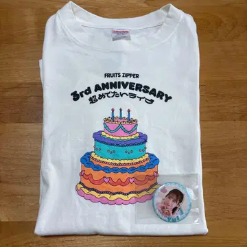 FRUITS ZIPPER 3rd ANNIVERSARY 티셔츠