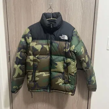 [ THE NORTH FACE ] 눕시 다운 자켓 카모플라쥬