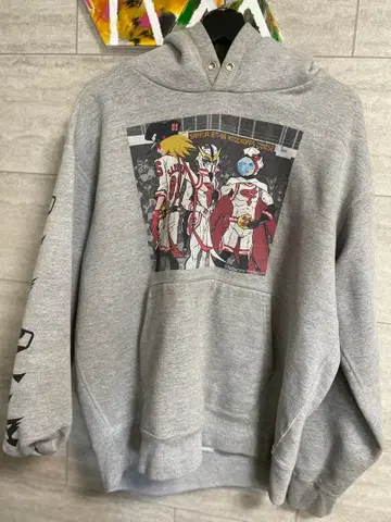 사풀 sapeur BIG3 그레이 후드티