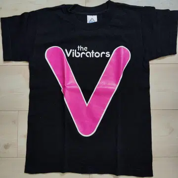 the Vibrators 반팔 T셔츠 블랙 미사용입니다!!