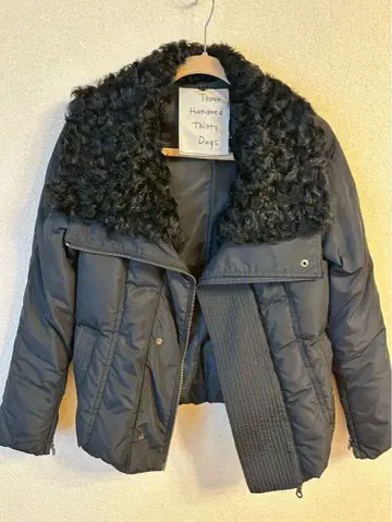 Three Hundred Thirty Days 블랙 다운 재킷