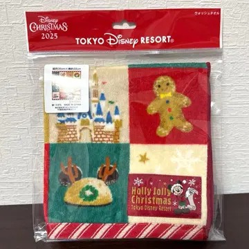 디즈니 리조트 2025 크리스마스 워시 타월