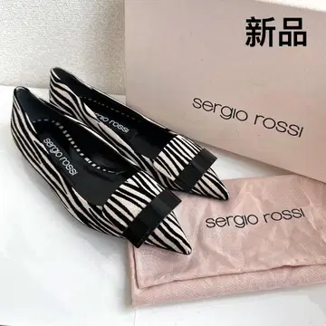 인기 세르지오로시 SR1 발레리나 플랫슈즈 뮬 펌프스