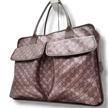 [하자품] 게라르디니 미니 보스턴 백 소프트 핸드백 로고그램