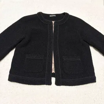 IENA 울 블렌드 노카라 자켓