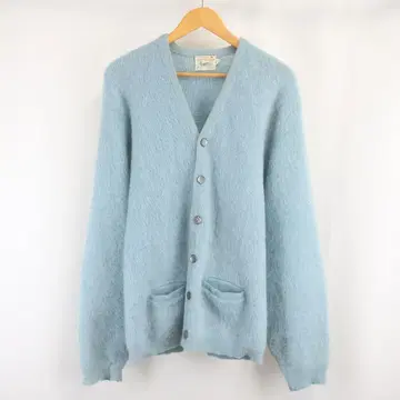 60s VINTAGE USA제 CAMPUS 모헤어 니트 가디건
