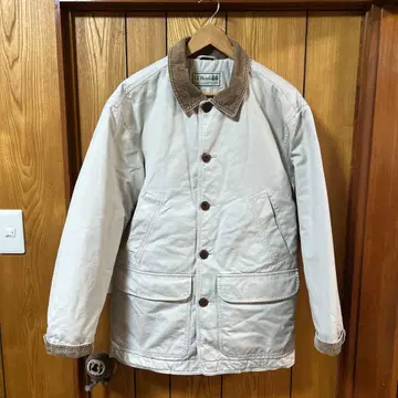 태국제 L.L.Bean 충전솜 함량 헌팅 자켓 아이보리 sizeS