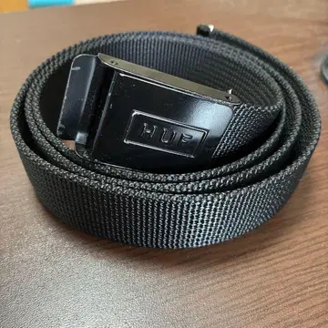 HUF/블랙/나일론 벨트/하프/스트릿