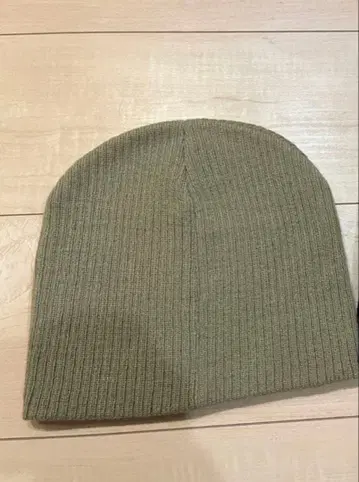 ungrid 리브 니트 모자 카키