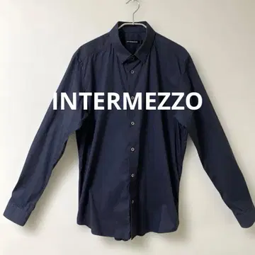 (주)레나운 INTERMEZZO 네이비 긴팔 셔츠 드레스 셔츠