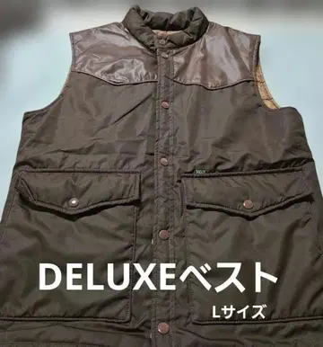 DLX 브라운 베스트 L 사이즈 새상품급