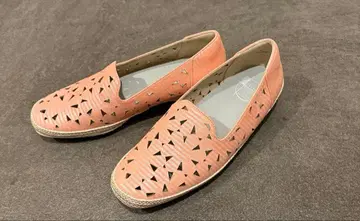 fitfit 핑크 컷 아웃 슬립온 23.5cm