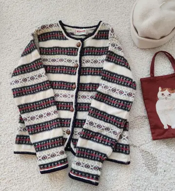 구제 의류 가디건