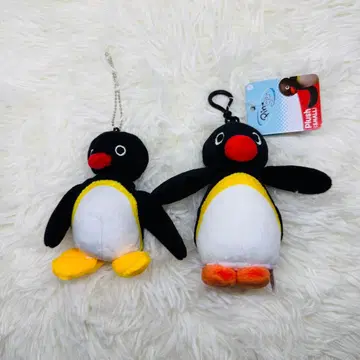 레어 새상품급 PINGU 핑구 봉제 인형 마스코트 모음 세트