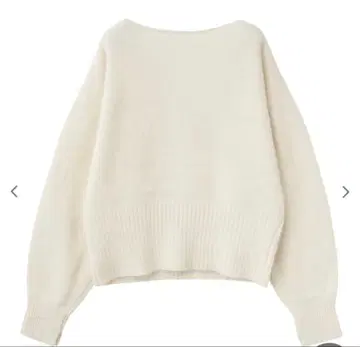 aimeine 에메인 폭스 캐시미어 오프숄더 2way 니트