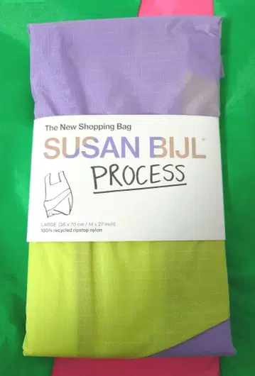 [ 미사용 새상품 ] SUSAN BIJL 에코백 L 사이즈 PROCESS