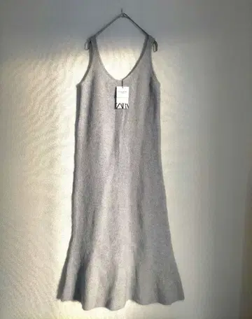 ZARA 알파카울 롱니트 원피스