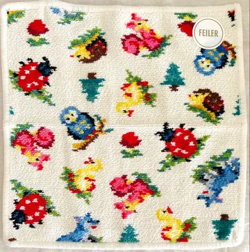 하이디 프렌즈 포레스트 아이보리 손수건 페이러 기프트 하이디