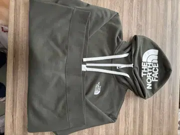 THE NORTH FACE 올리브 그린 후드티