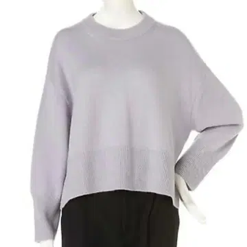 어도어 알파카 울 니트 라벤더