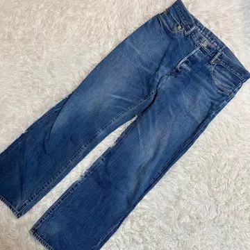 KOJIMA GENES 데님 팬츠 블루 34 빨간 귀